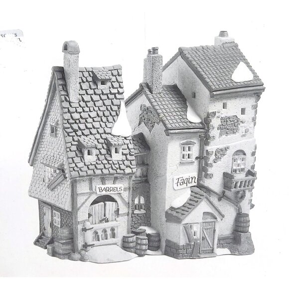 Dept 56 FAGIN'S HIDE-A-WAY Oliver Twist Dickens Christmas Village building 55522 - Picture 8 of 9